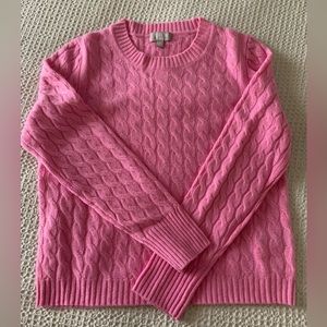 J.Crew Cashmere Cable-knit Crewneck Sweater